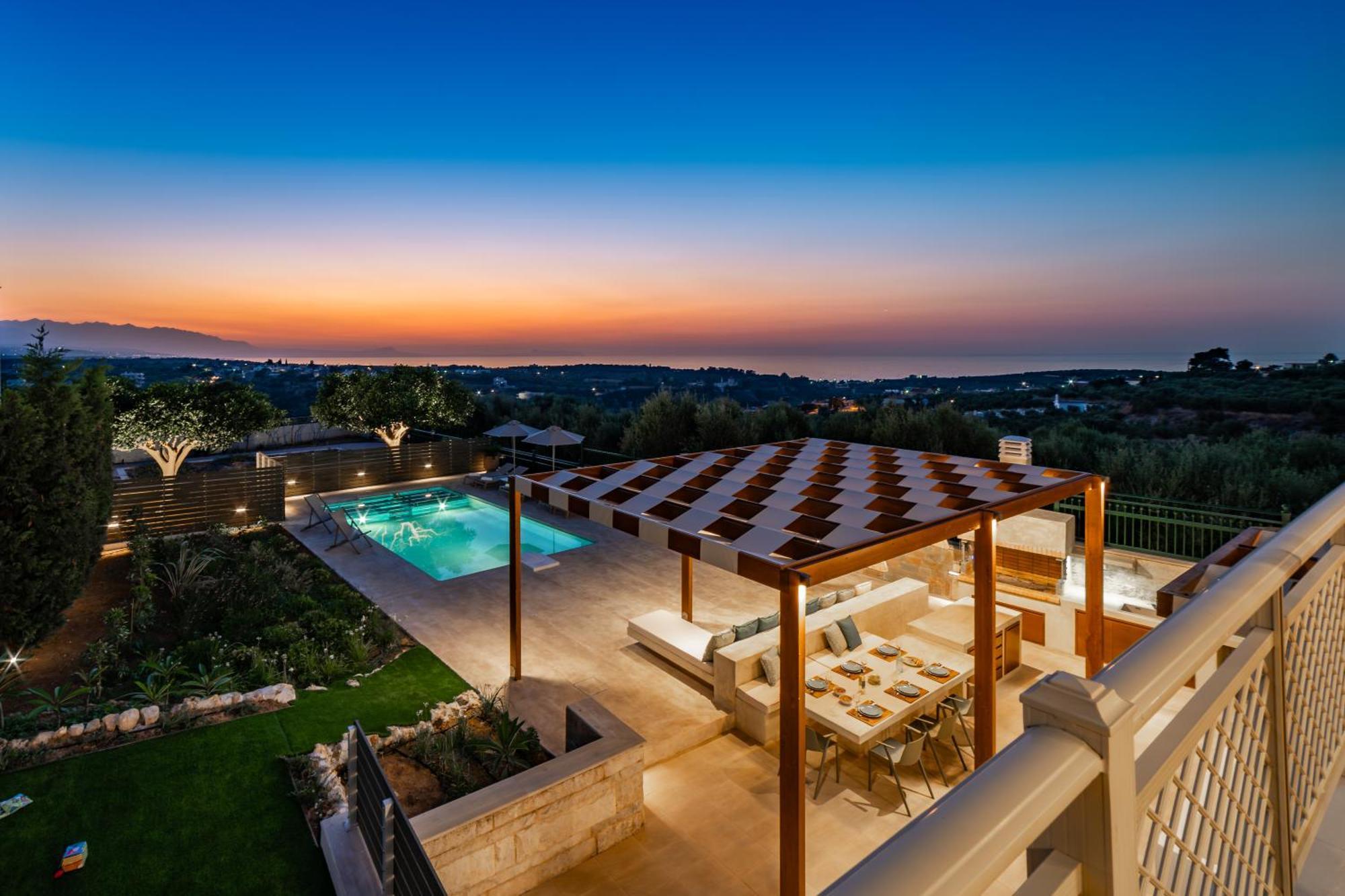 Estella Villa With Pool, Children Area, Bbq & Magnificent Views! Asztéri Kültér fotó
